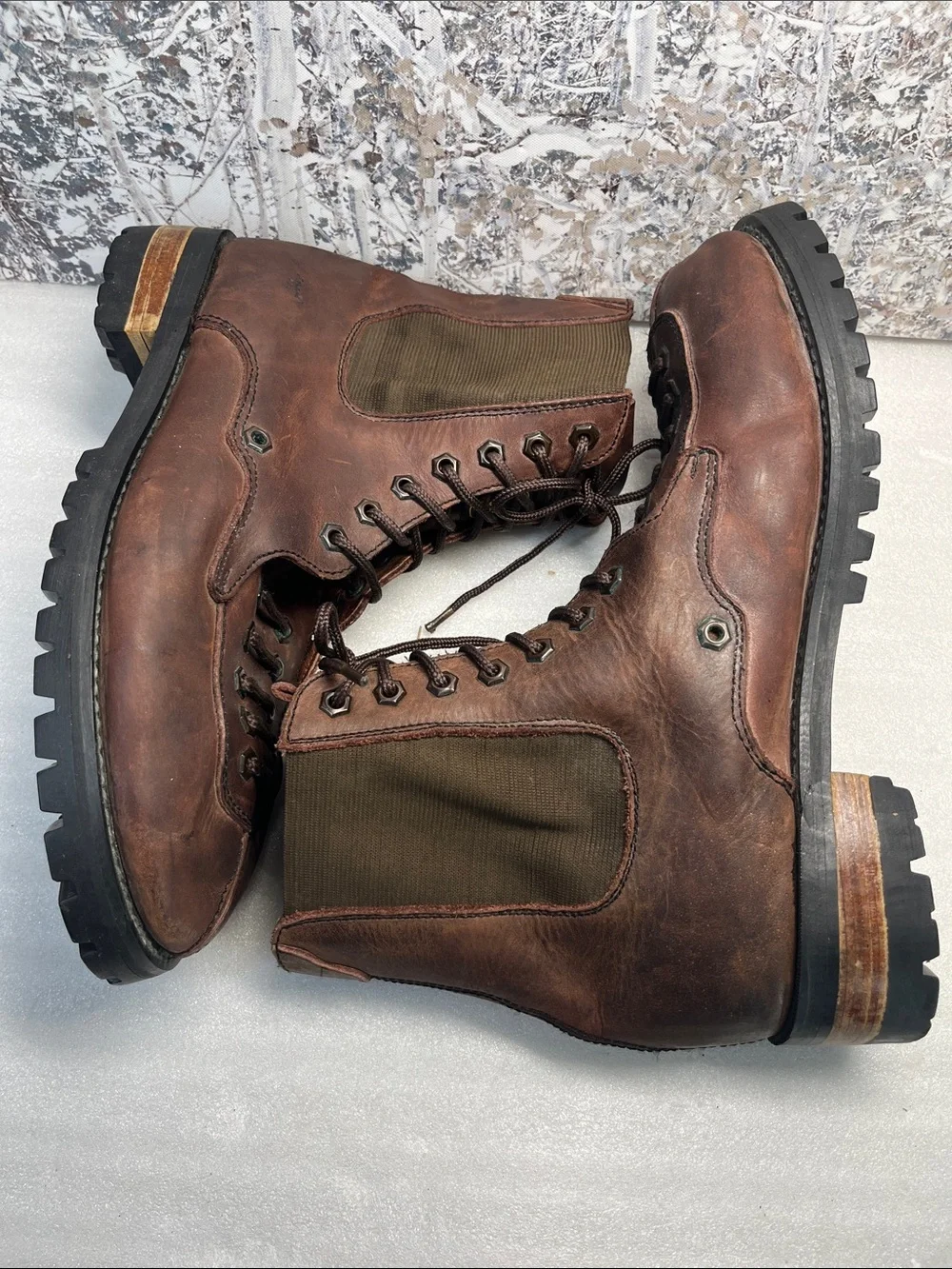 Vintage Leather Workboot